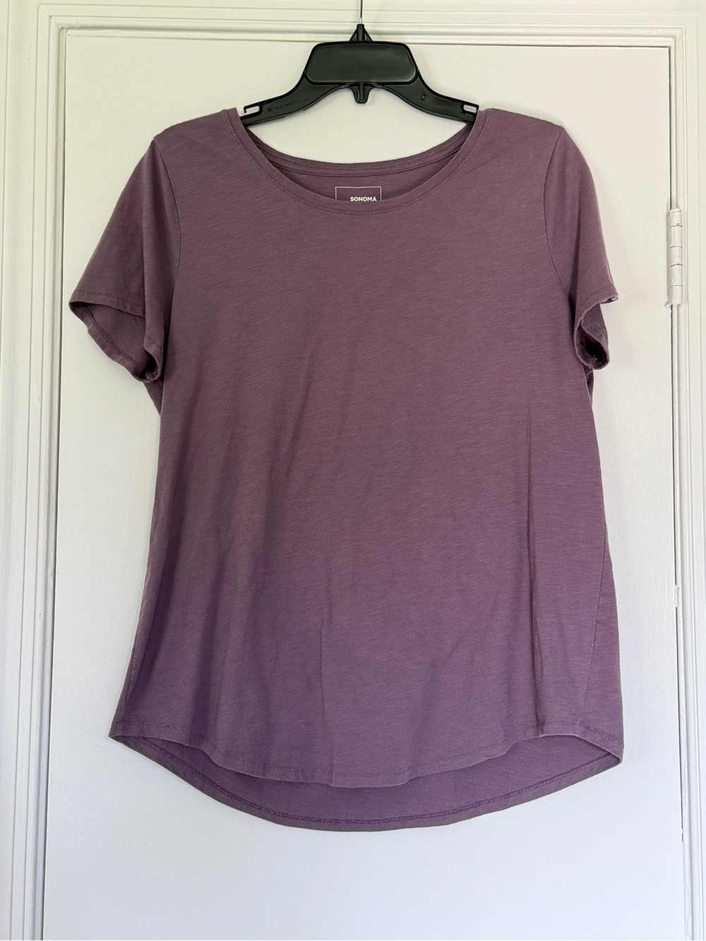 Sonoma Short Sleeve Crew Neck Tee in Mauve Purple